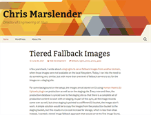 Tablet Screenshot of chrismarslender.com